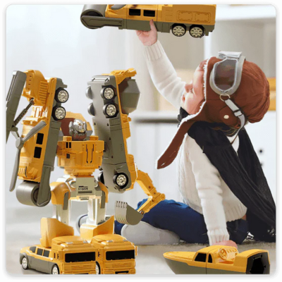 Transformerende Robot Auto - Creatief Speelgoed voor Avontuurlijke Kinderen