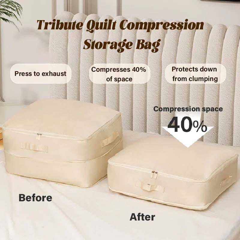 Extreem ruimtebesparende, zelfcompressie organizer