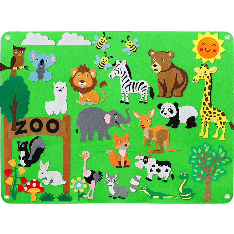 Dierenrijk Educatieve Speelwand - Creatief en Leerzaam