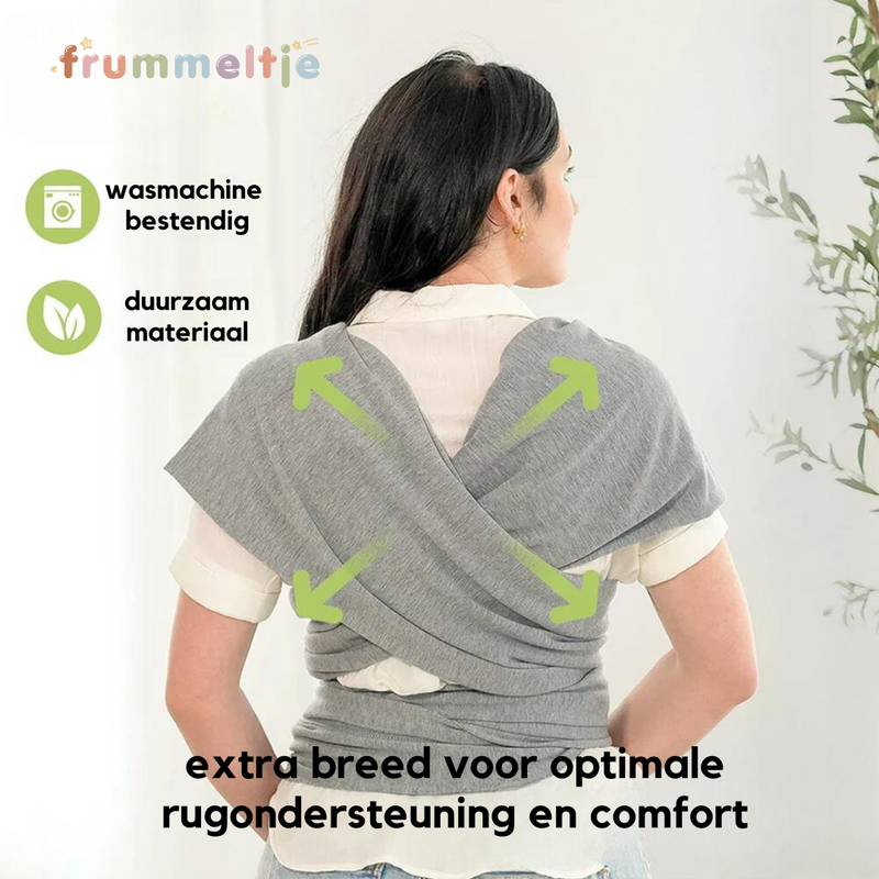 Rugondersteunende Babydrager - CuddleWrap
