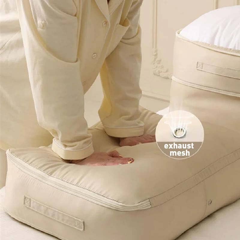 Extreem ruimtebesparende, zelfcompressie organizer