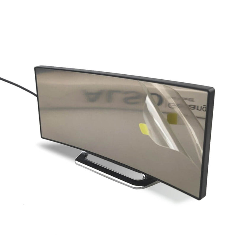 Gebogen LED Digitale Wekker met Modern Ontwerp – LumiCurve