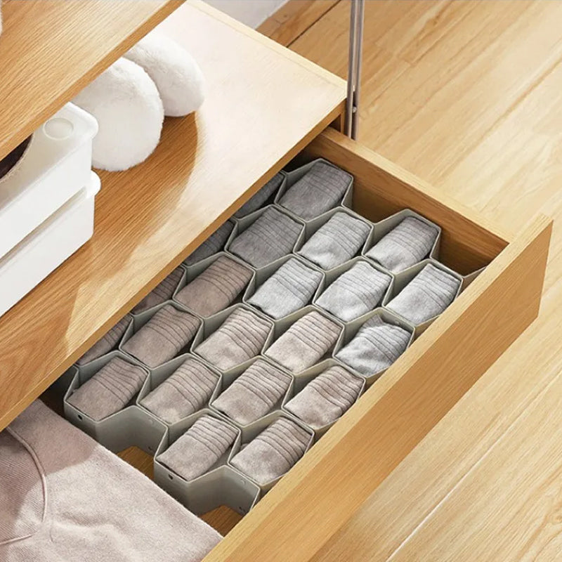 Bijenkorfvormige lade-organizer