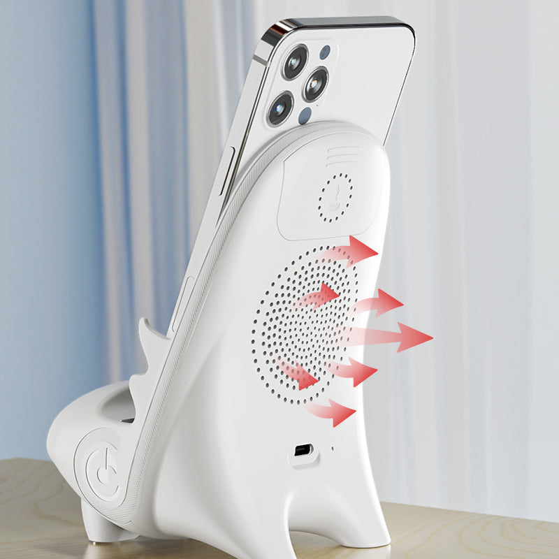 Draadloze telefoonhouder met 15W snellaadfunctie - FlexCharge Chair