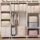 Extreem ruimtebesparende, zelfcompressie organizer