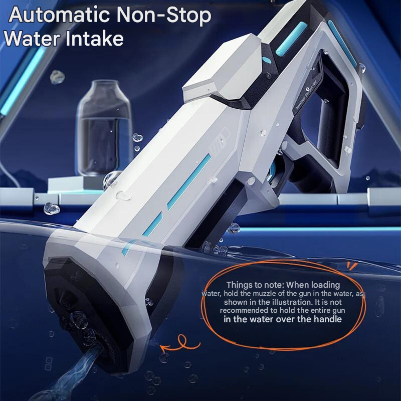 Automatisch waterpistool met 1L tank & 10 m bereik – puur zomerplezier