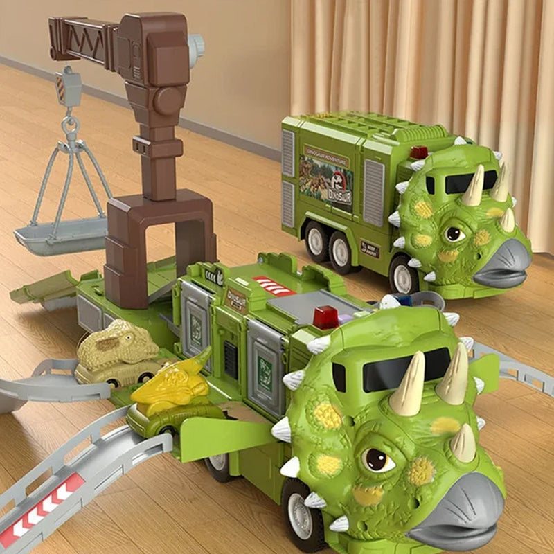 Dino Transport Avontuur - Voor Creatief Spelplezier