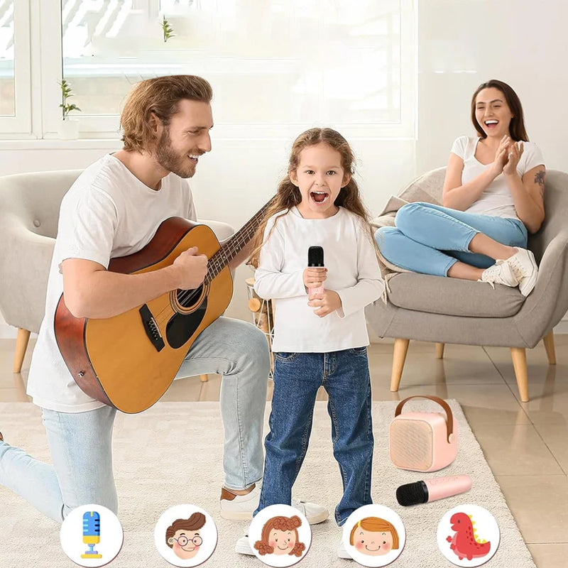 SingStar - Mini Karaoke Systeem met Draadloze Microfoons