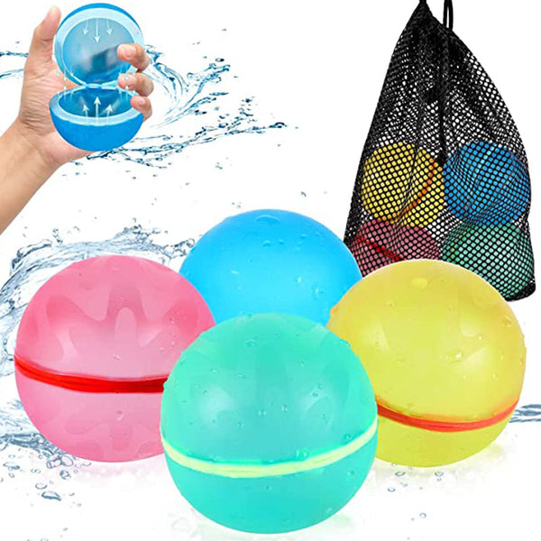 Splash Fun Waterballen – Herbruikbare Waterballonnen voor Eindeloos Spetterplezier