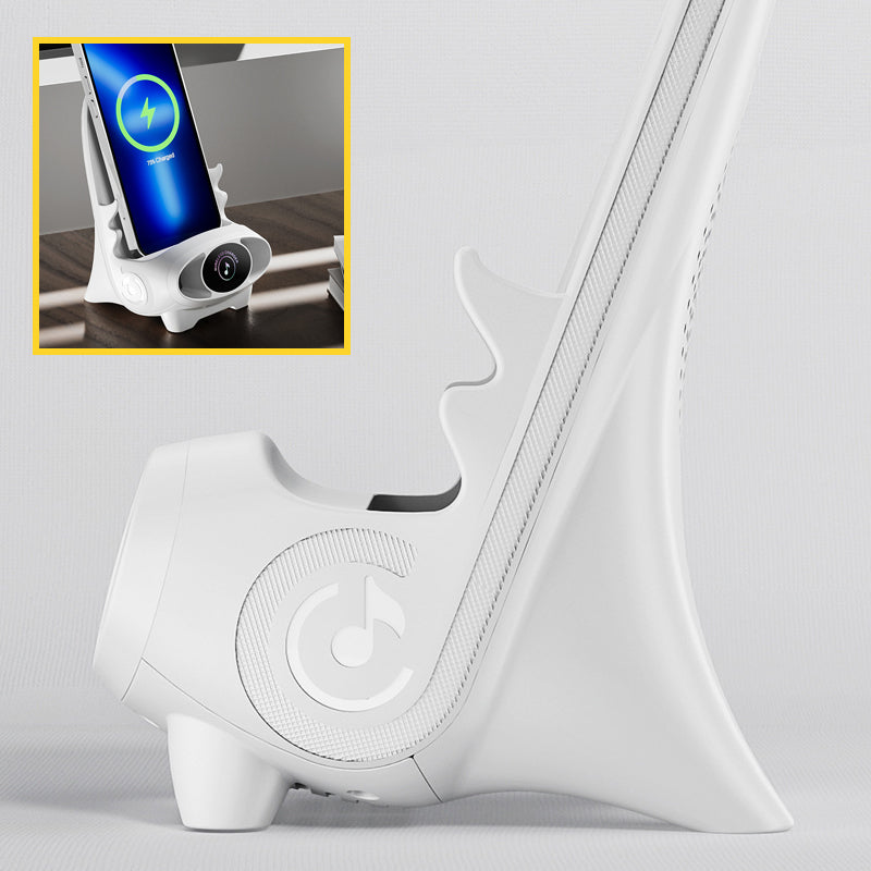 Draadloze telefoonhouder met 15W snellaadfunctie - FlexCharge Chair