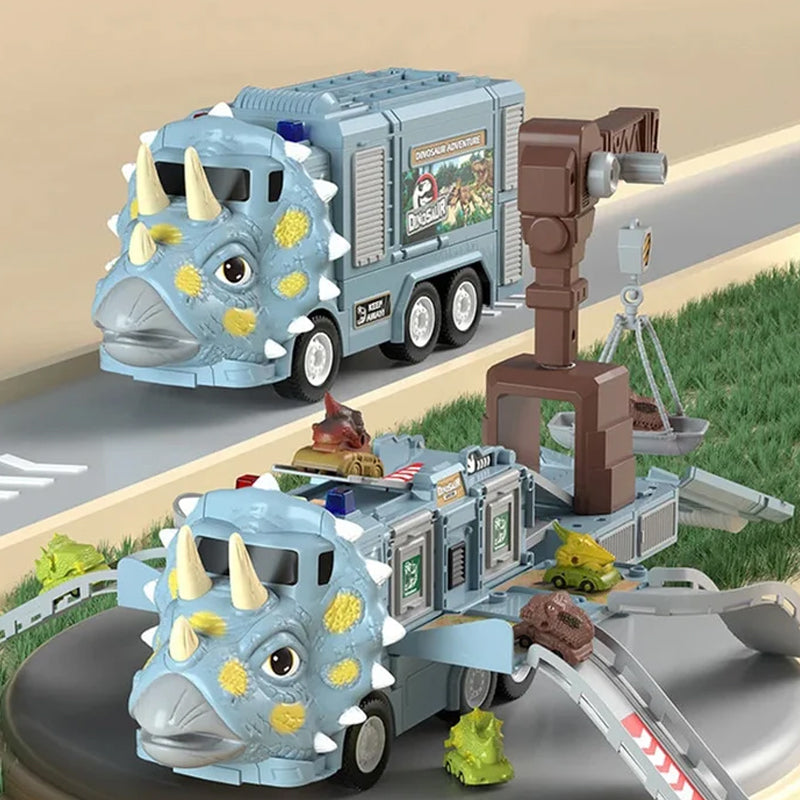Dino Transport Avontuur - Voor Creatief Spelplezier