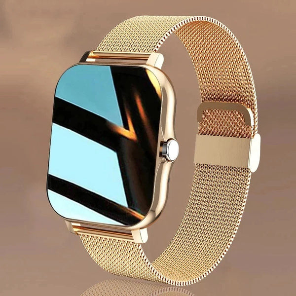 Gouden Horloge - Multifunctionele Digitale Smartwatch