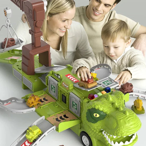 Dino Transport Avontuur - Voor Creatief Spelplezier