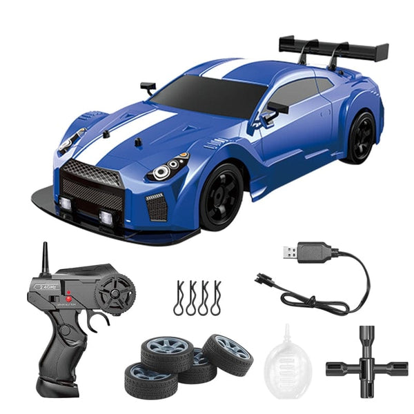 Afstandsbediend RC-driftauto met vierwielaandrijving – Hoge snelheid actie