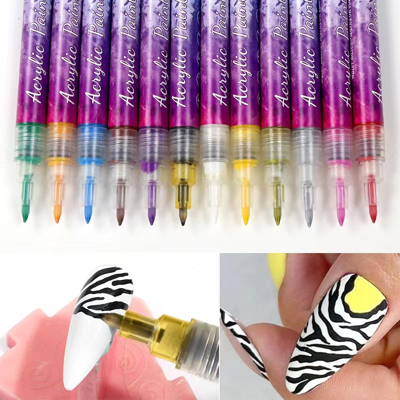 Creatieve Acrylverf Pennen - Voor kunst en creativiteit