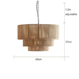 Hanglamp Touw & Metaal - Industrieel Design