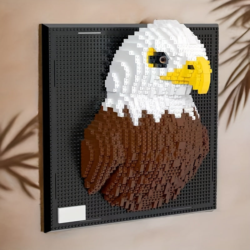 Creatieve 3D Muurkunst Bouwstenen – Haai en Arend Collectie