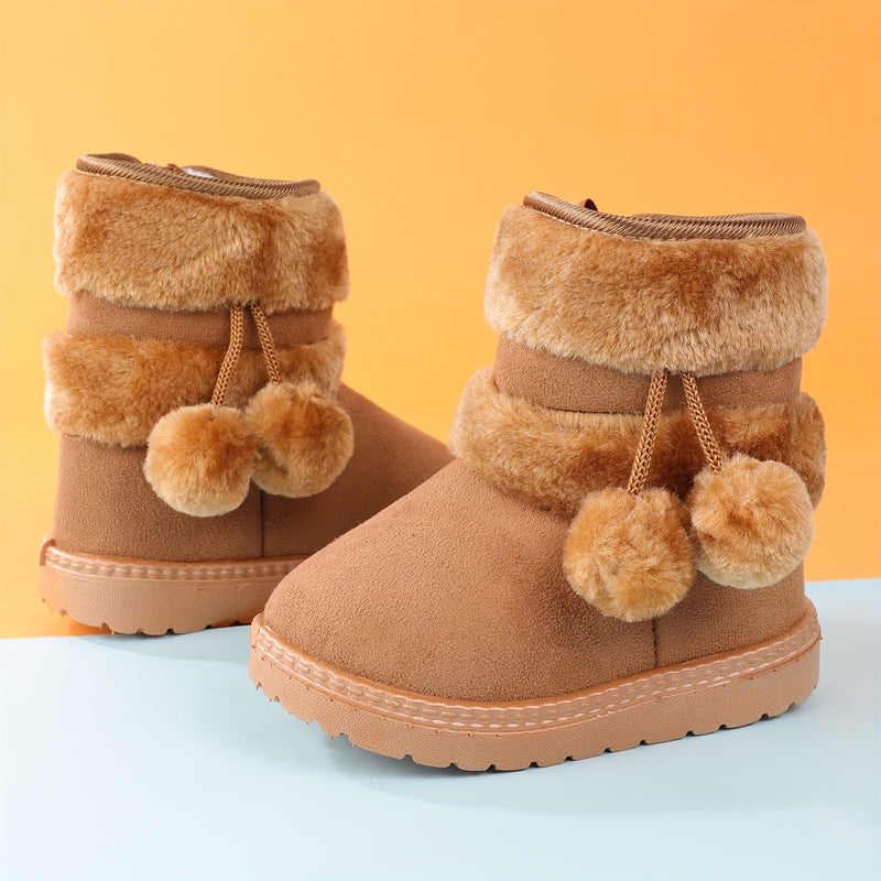 Schattige Pluche Boots voor Meisjes - Voor Warmte en Comfort