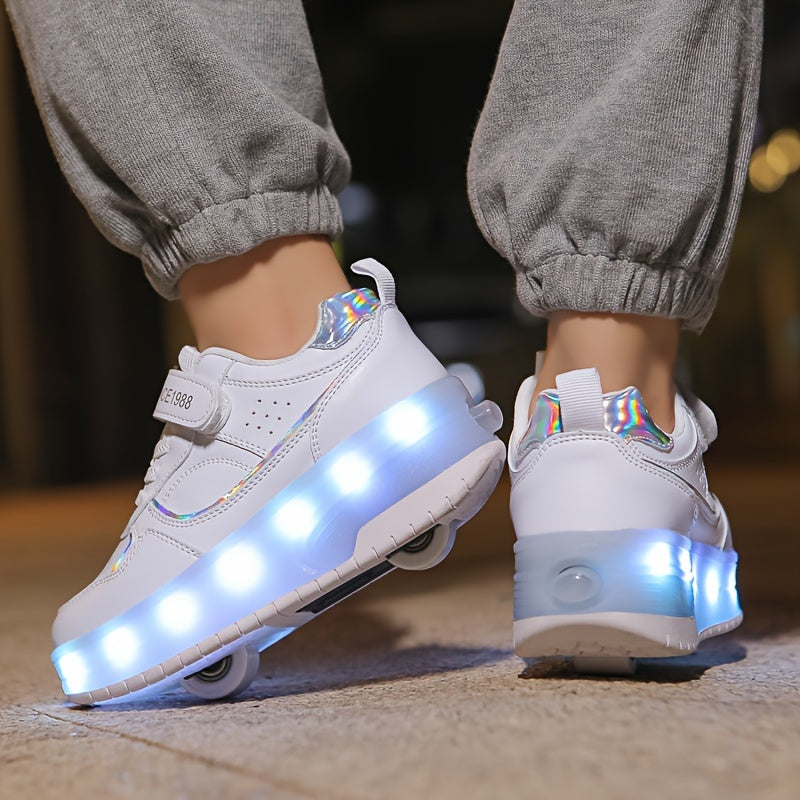 GlowRiders Roller Sneakers - Voor Kinderen met Lichtspektakel