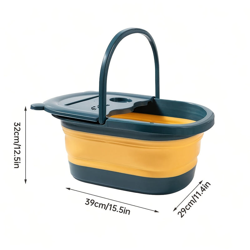 Praktische Opvouwbare Voetbadkuip – Ontspanning en Comfort Thuis