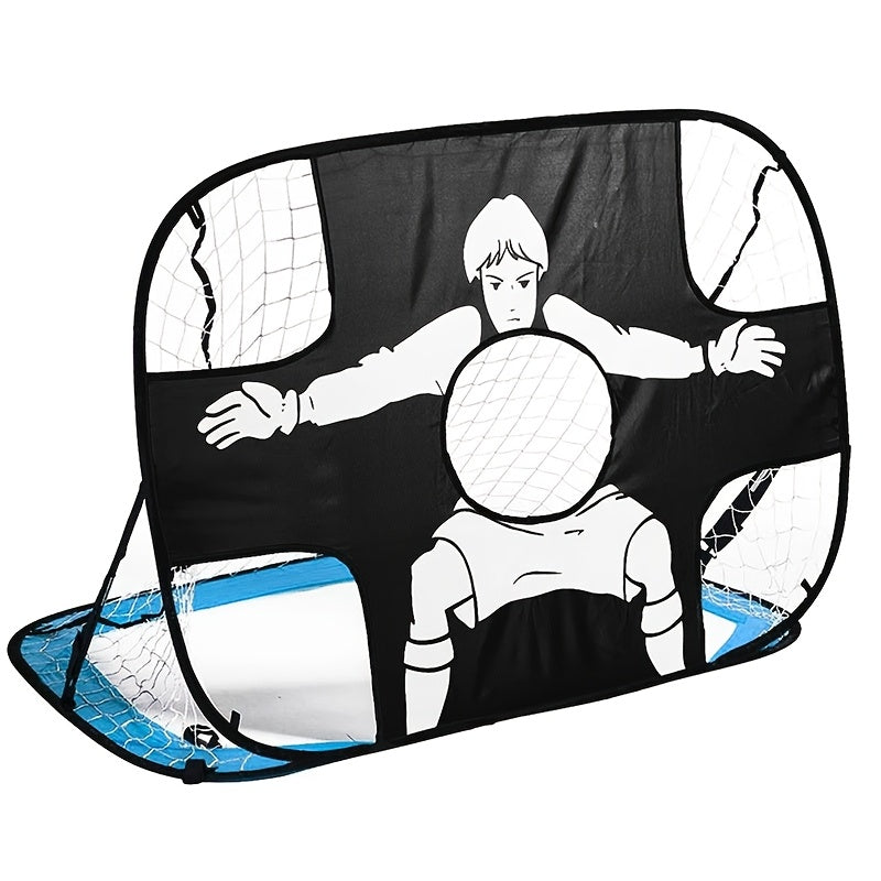 2-in-1 Opvouwbaar Voetbaldoel – Ideaal voor Training en Buitenplezier