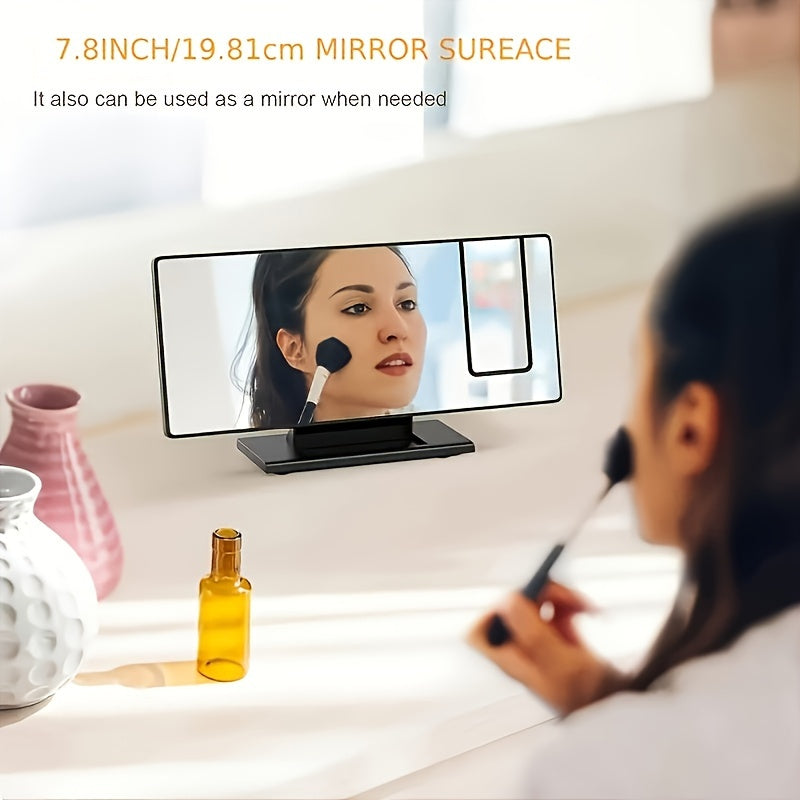 Digitale Spiegel Wekker met Projectie – Groot LED Display en Multifunctionele Alarmfunctie