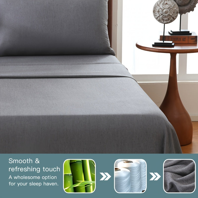 Zomerkoel Bamboevezel Hoeslaken – Luxe Ademend Comfort