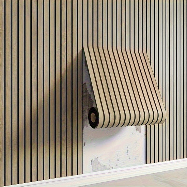 CleanWall - Zelfklevende 3D PVC Wandpanelen Van Houtlook Met Textuur - Simpel En Eenvoudig Plakken - Perfect Voor Een Upgrade Van Je Woning