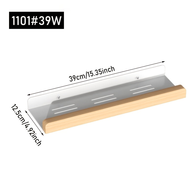 Stijlvolle Wandplank Toiletpapierhouder – Perfect voor Badkamerorganisatie