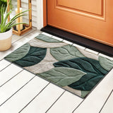 Bladeren Badmat – Absorberend, Pluche en Comfortabel voor de Badkamer