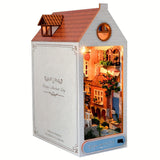 DIY Brugge Huis Boekenstandaard – 3D Houten Model van de Oude Stad