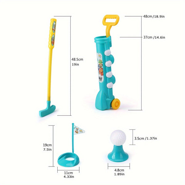 Mini Golf Set voor Kinderen - Voor Plezier en Actieve Buitenavonturen