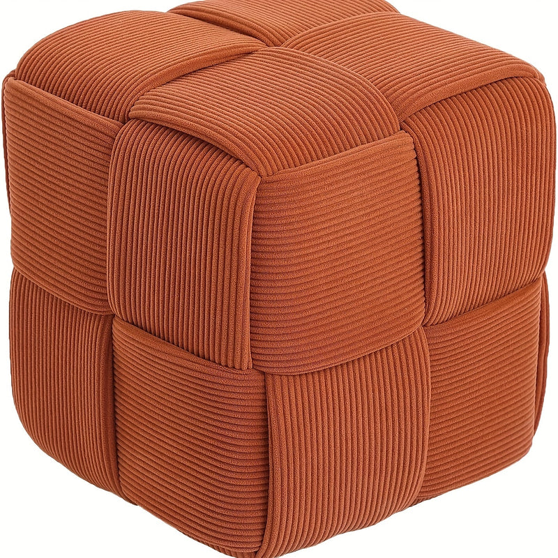 CordyCube Ottoman – Chic Ontwerp en Comfort in Één