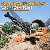 MegaLift RC Hijskraan - Krachtige 360° Bestuurbare Bouwkraan