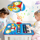 SoundSteps – 2-in-1 Muzikale Speelmat met Piano & Drumstel
