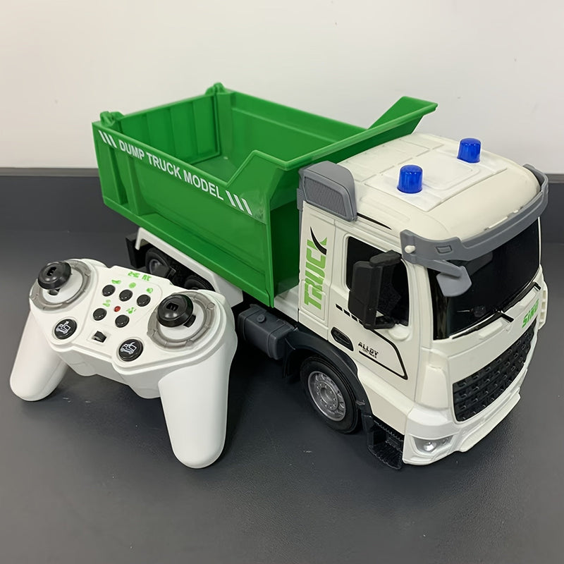 EcoTruck RC Vuilniswagen - Realistische Speelgoedwagen met Licht & Geluid