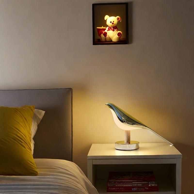 Vogelvormige LED Lamp - Elegantie en Rust in Elke Ruimte