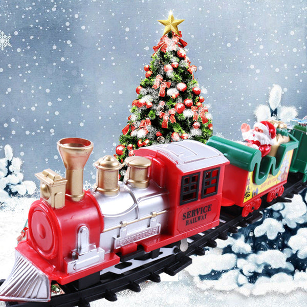 Elektrische Kerstboom Spoorweg voor feestelijke decoratie – FeestExpress