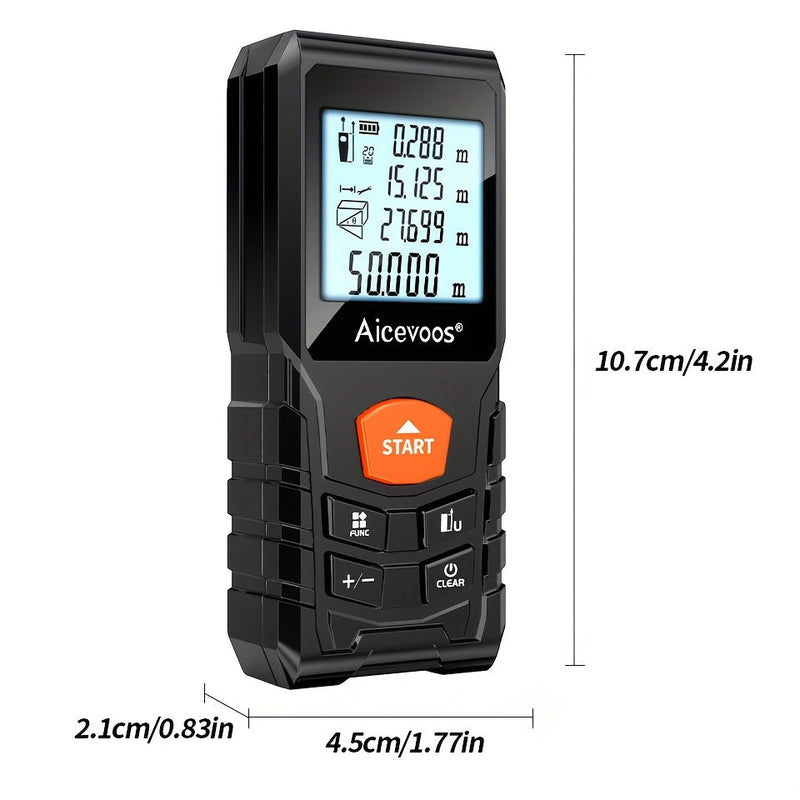 Compacte Laser Afstandsmeter – Nauwkeurig en Robuust Meetinstrument