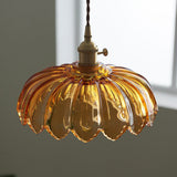 Bubble Glass Hanglamp – Elegante Transparante Glas & Koper Hanglamp