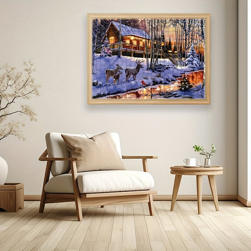 Winterse Puzzelpret – Voor gezellige avonden