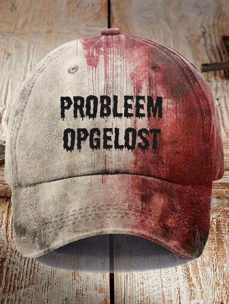 Tom's Probleemoplossende Pet - Grappig en Stijlvol