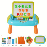 Educatief Tekenbord voor Kinderen – Dubbelzijdig met Magnetische Cijfers en Letters voor Creatief Leren