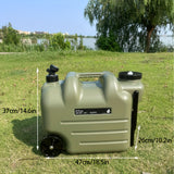 WaterMover Draagbare Wateremmer – Groot, Stevig en Makkelijk Verplaatsbaar