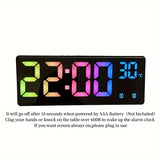 RGB Digitale Wekker – Stemgestuurd, Dubbel Alarm en Temperatuurweergave