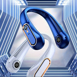 Oplaadbare USB Nekventilator voor Krachtige, Stille Koeling – Perfect voor Buiten- en Binnengebruik