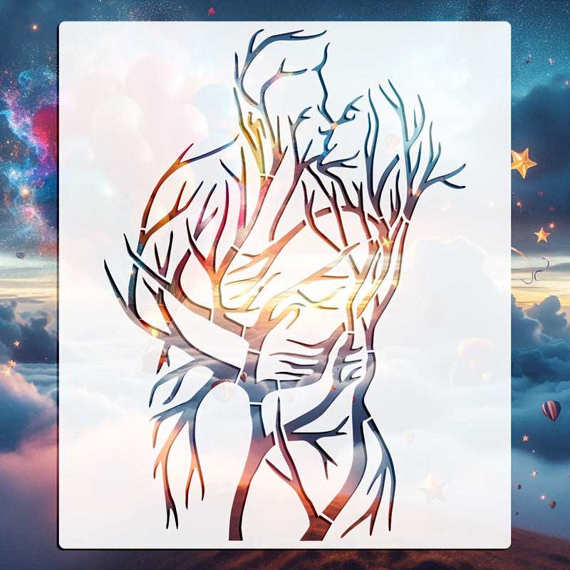 LoveTree Stencil – Creatief en Veelzijdig voor DIY Kunst