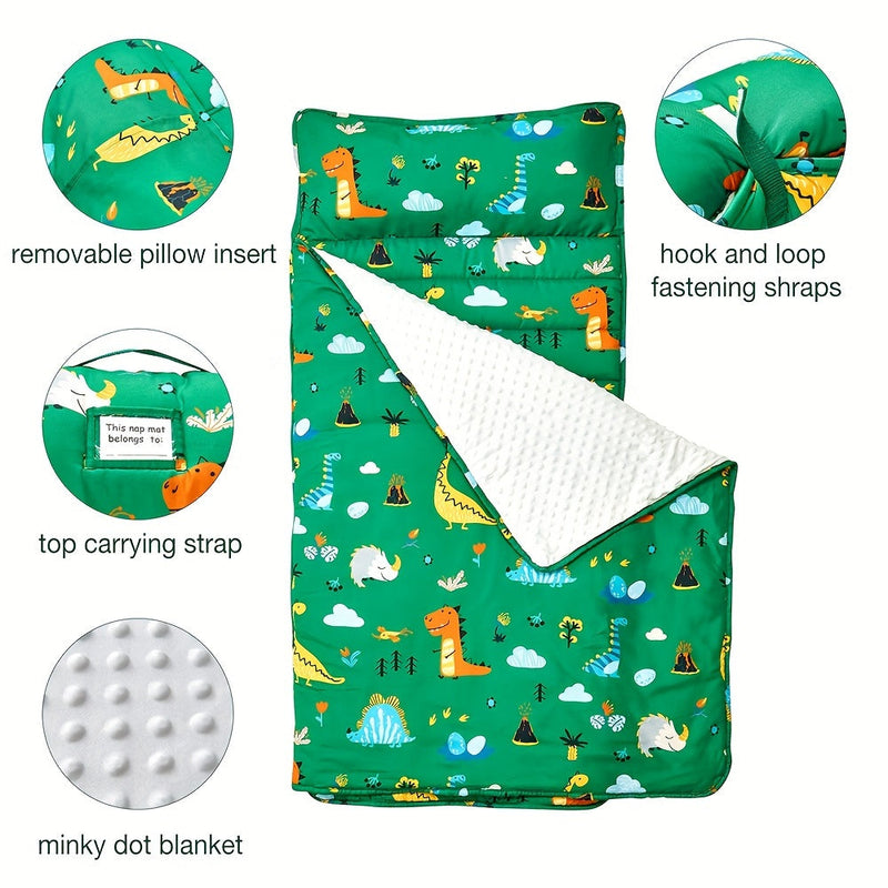 Dino Slaapmat voor Kinderen - Voor Comfortabele en Leuke Avonturen