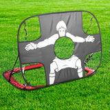 2-in-1 Opvouwbaar Voetbaldoel – Ideaal voor Training en Buitenplezier