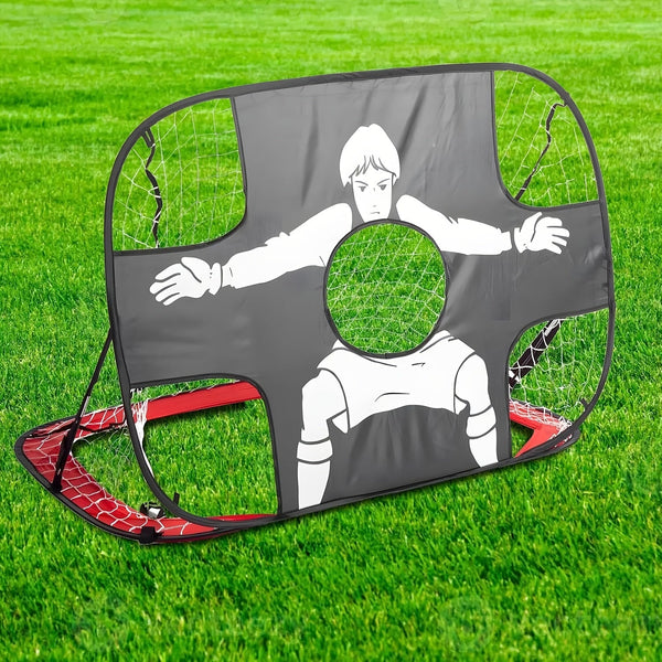 2-in-1 Opvouwbaar Voetbaldoel – Ideaal voor Training en Buitenplezier